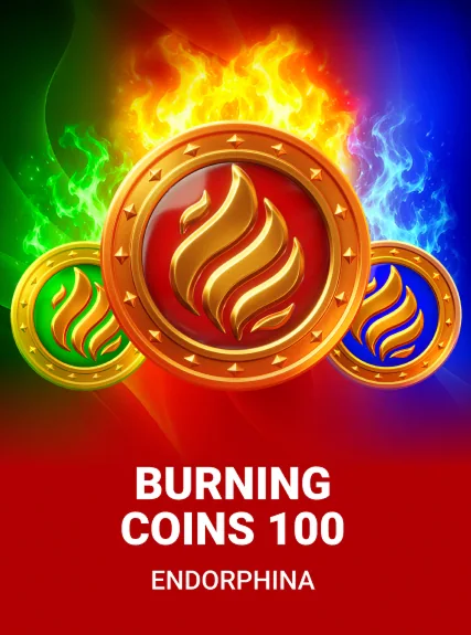 Burning Coins 100 game tile
